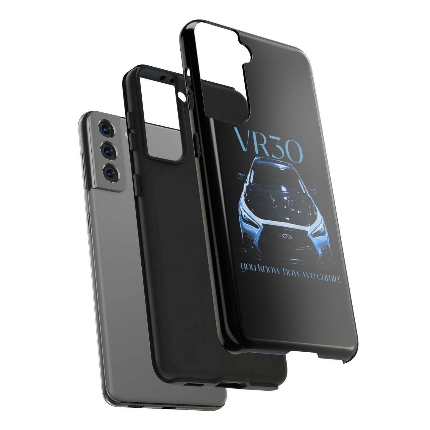 VR30 Sports Car Tough Phone Case - Stylish and Durable Protection for Car Enthusiasts