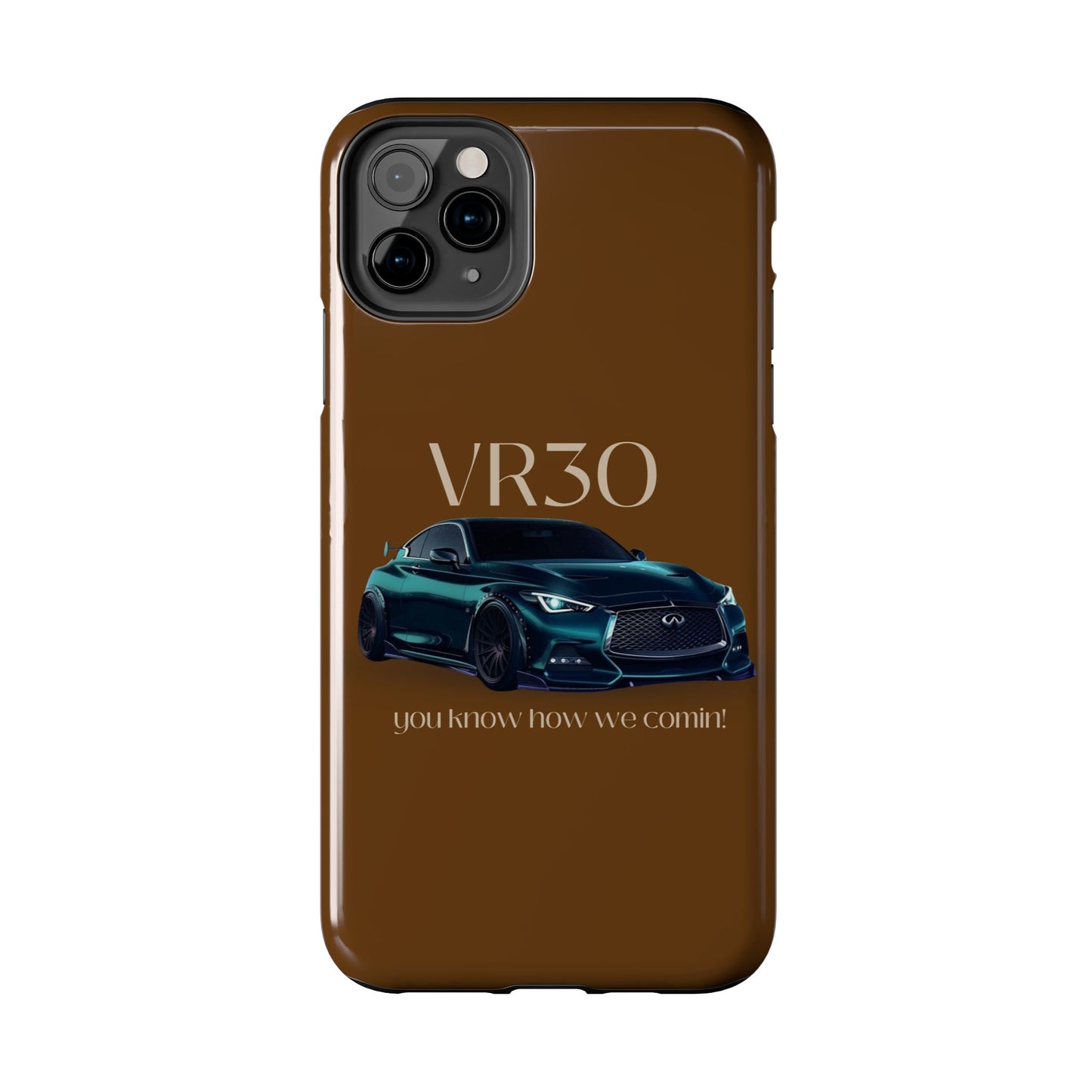 VR30 Sports Car Tough Phone Case - Stylish and Durable Protection for Car Enthusiasts