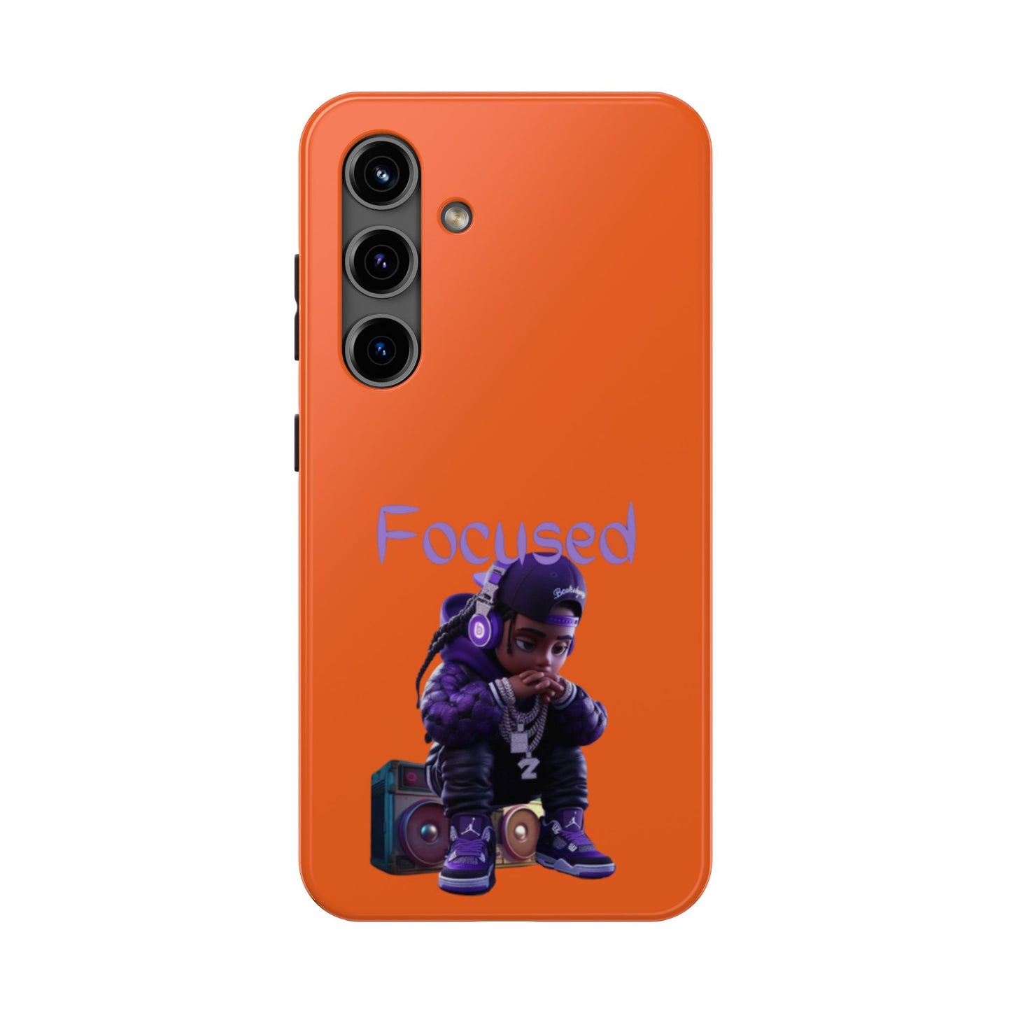 Phone Case- Focused Tough Case- Durable Protection