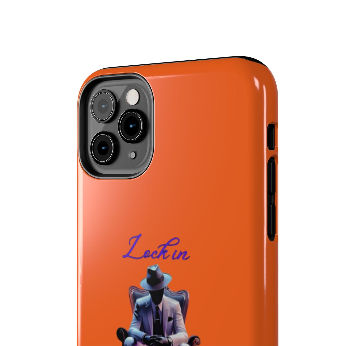 Phone case- Lock In, Stay discipline Tough Phone Case - Durable Protection
