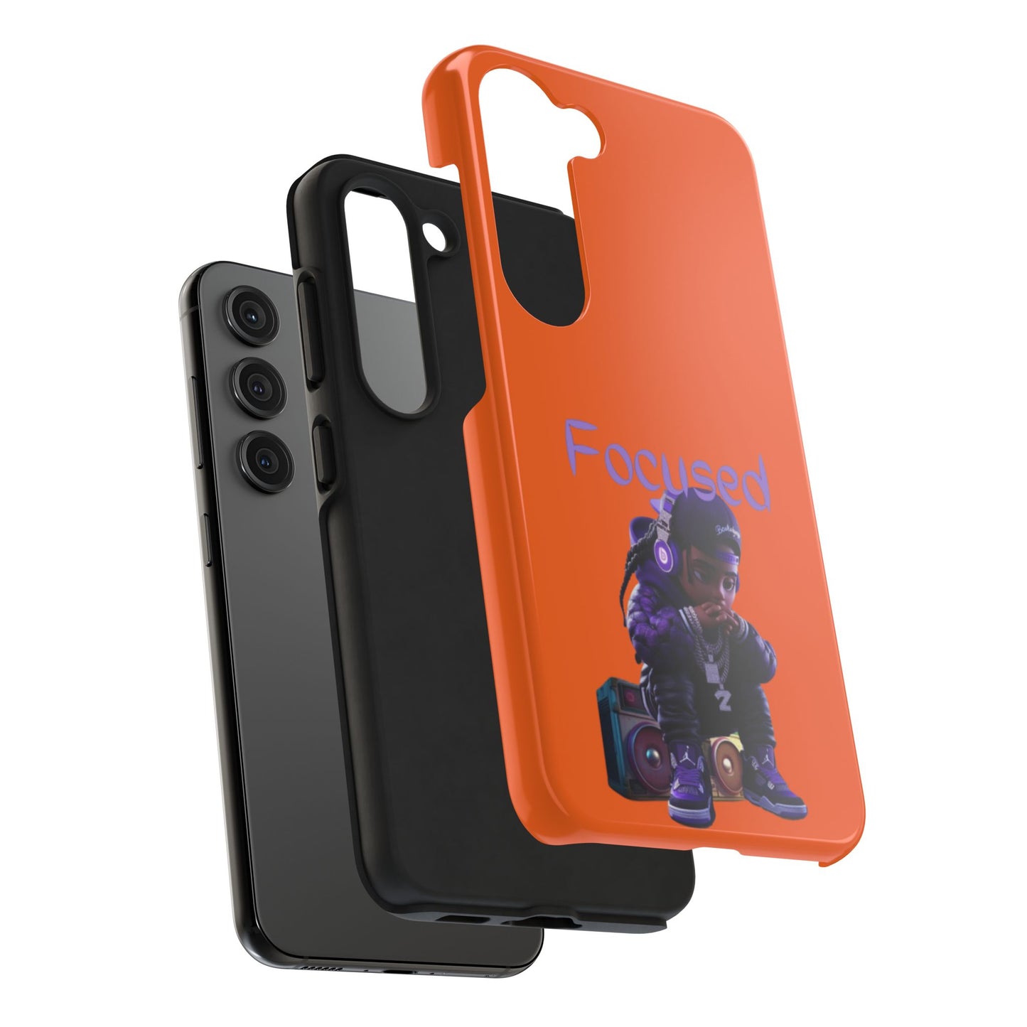 Phone Case- Focused Tough Case- Durable Protection