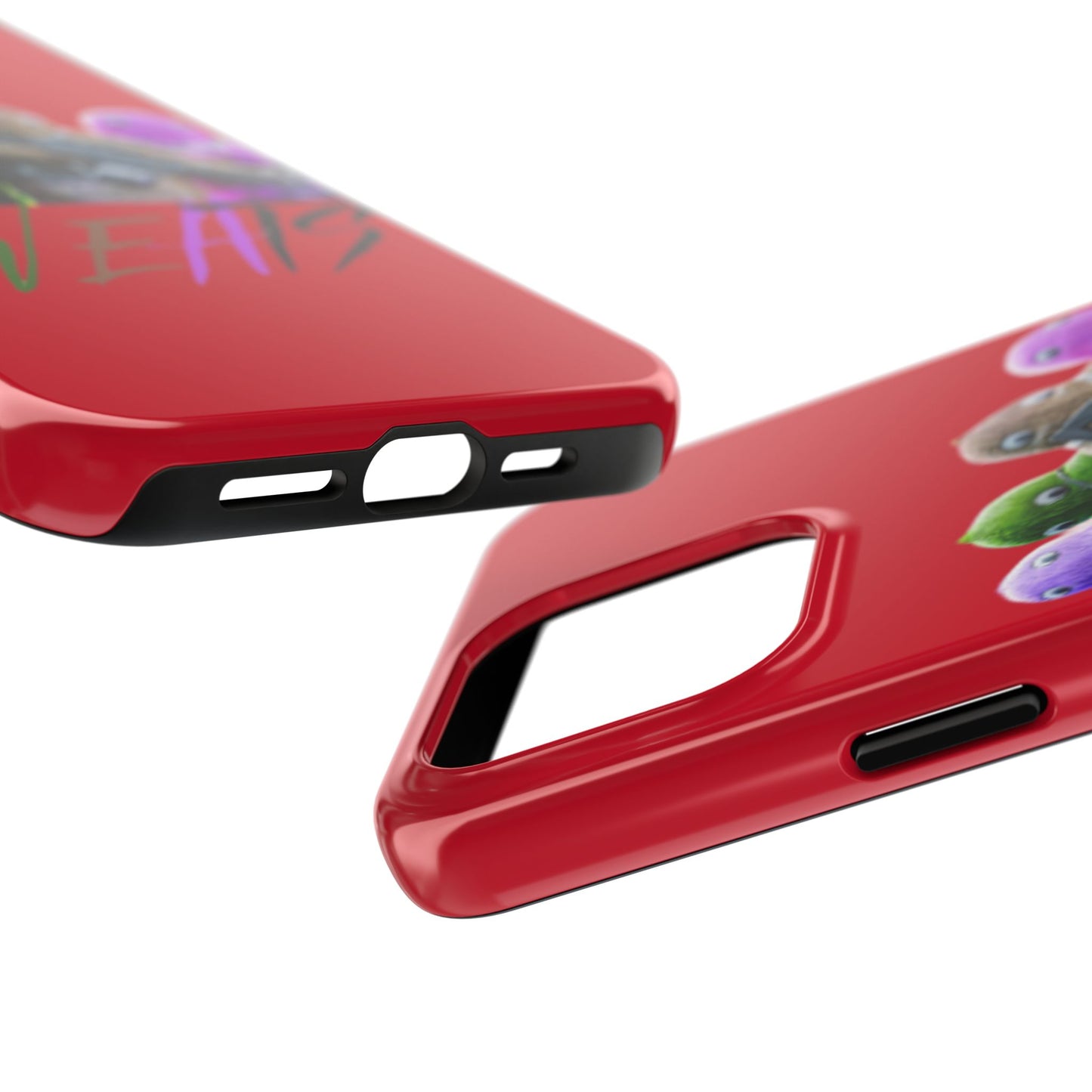 Cool Cartoon-Inspired Tough Phone Case - 'SWEATS'