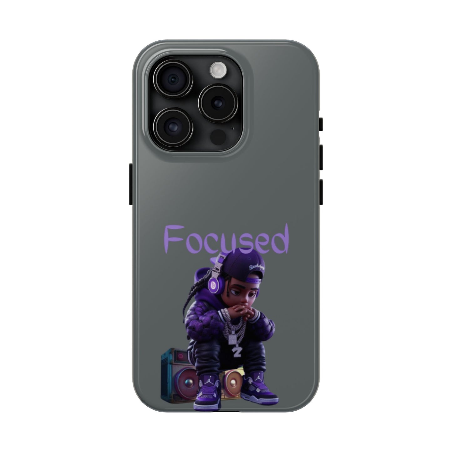 Phone Case- Focused Tough Case- Durable Protection