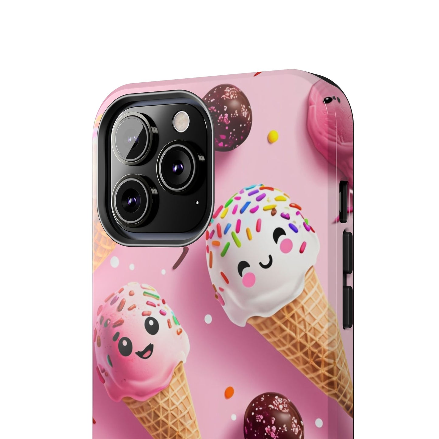 Tough Phone Cases Cute Ice Cream Design