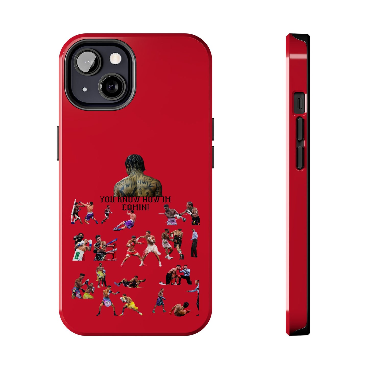 Phone case- You Know How I'm Comin' Tough Phone Case - Durable Protection