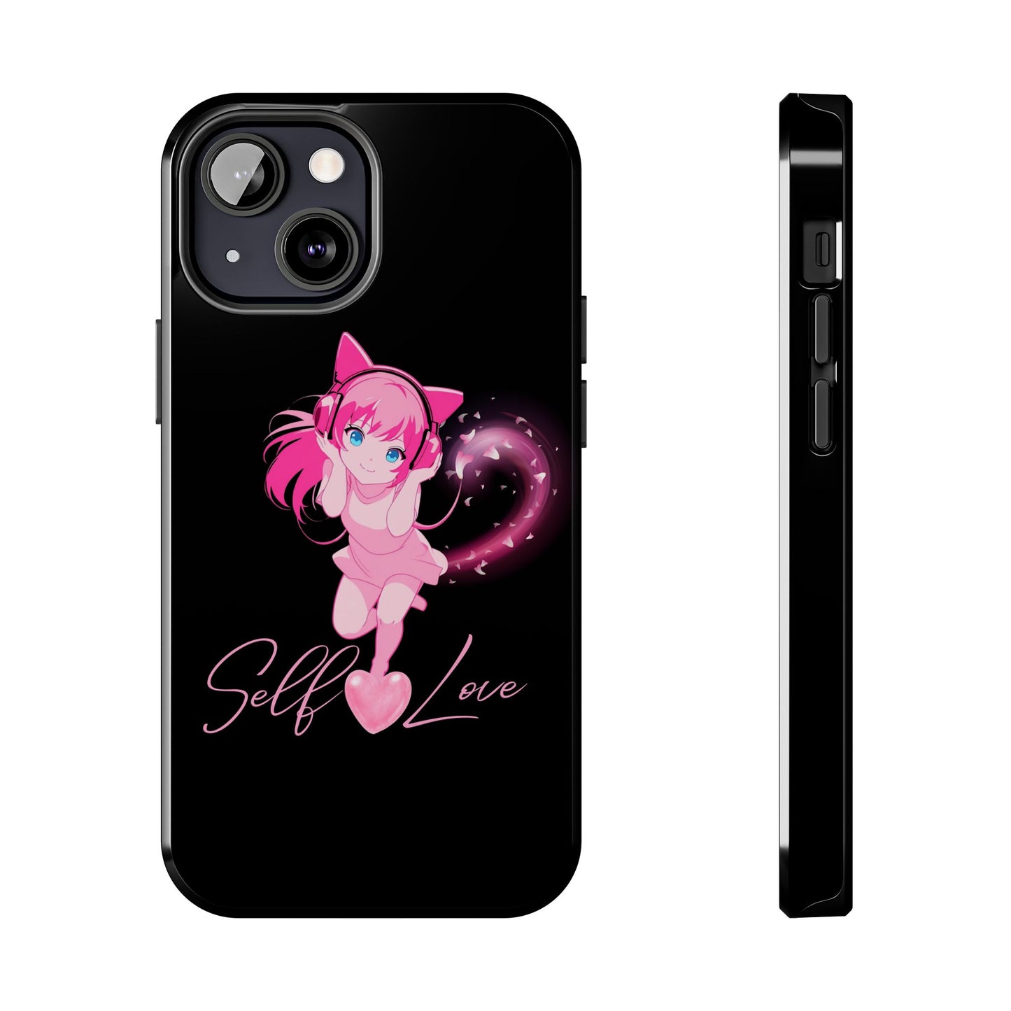 Self Love Tough Phone Case for Anime Lovers