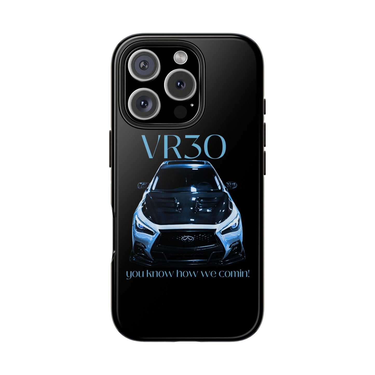 VR30 Sports Car Tough Phone Case - Stylish and Durable Protection for Car Enthusiasts