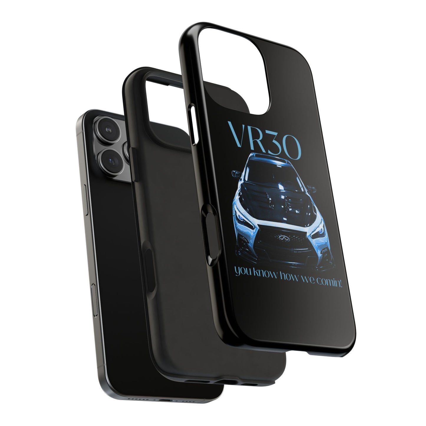 VR30 Sports Car Tough Phone Case - Stylish and Durable Protection for Car Enthusiasts