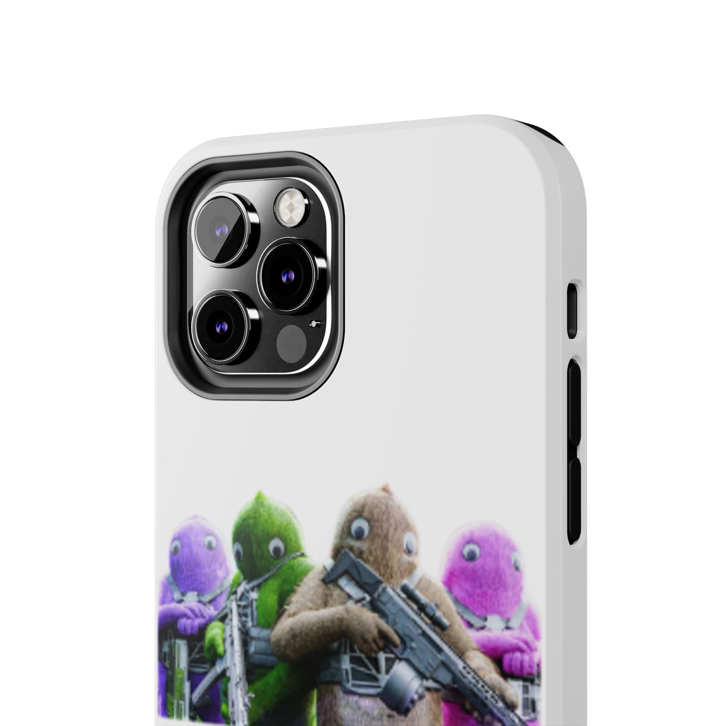 Cool Cartoon-Inspired Tough Phone Case - 'SWEATS'