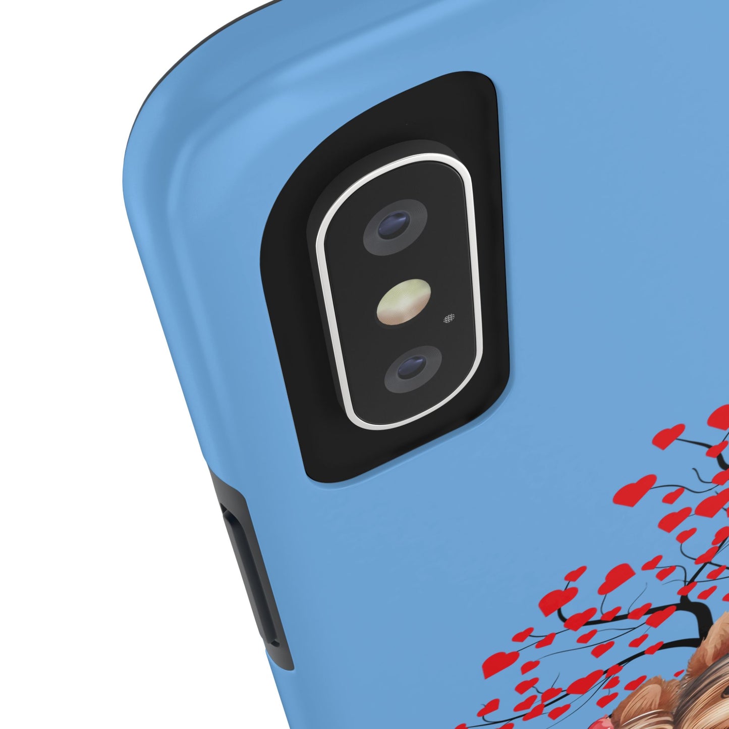 Cute Yorkshire Terrier Phone Case - "Value Each Other" Tough Case for Pet Lovers