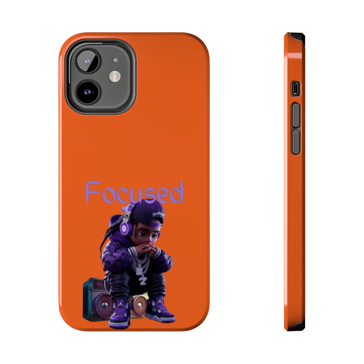 Phone Case- Focused Tough Case- Durable Protection