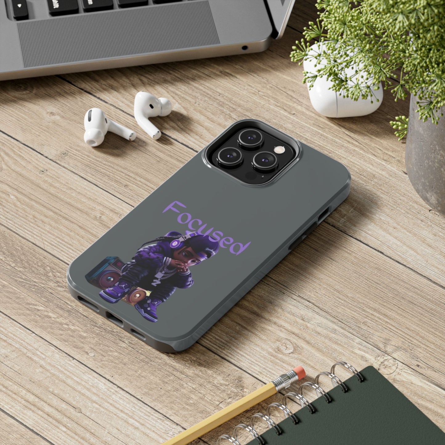 Phone Case- Focused Tough Case- Durable Protection