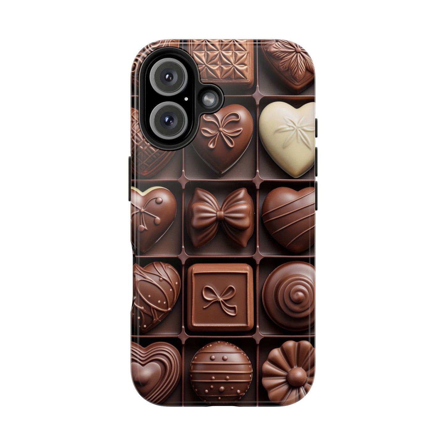 Chocolate Love Tough Phone Case - Perfect for Valentine's Day or Sweet Treat Lovers