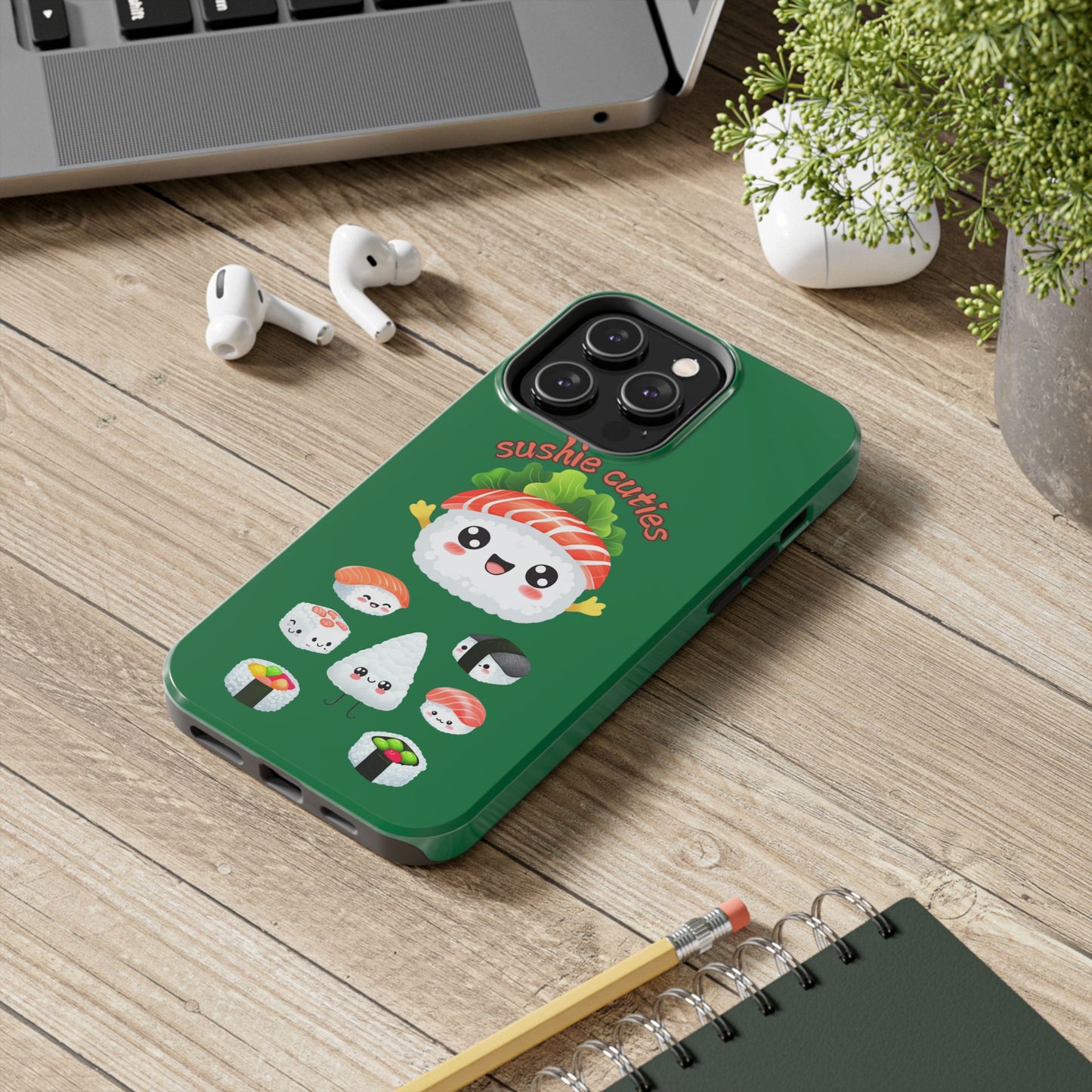 π£ Cute Sushi Buddies Tough Phone Case β Durable & Adorable for iPhone & Android!