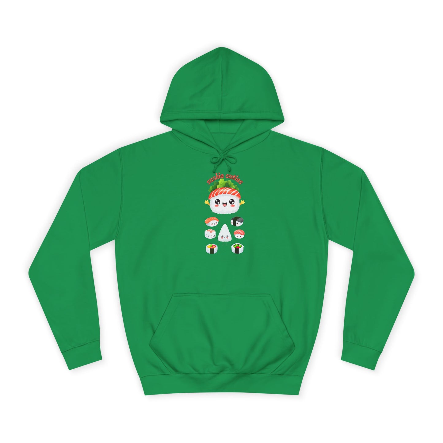 π£ Cute Sushi Characters White Sweater β Cozy & Fun for Men & Women! π£