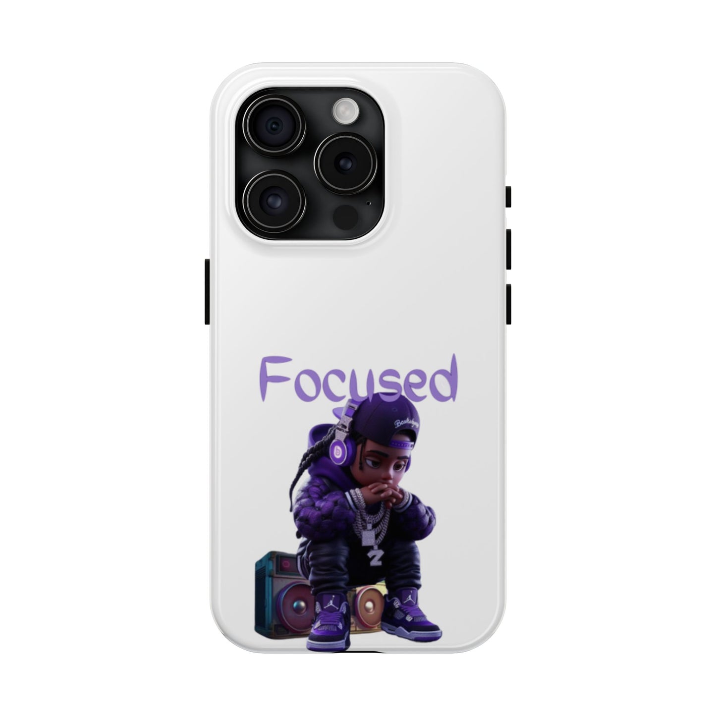 Phone Case- Focused Tough Case- Durable Protection