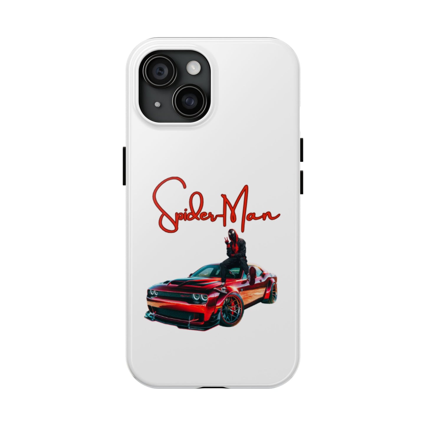 Phone case- SpiderMan Tough Phone Case - Durable Protection for Car Enthusiasts