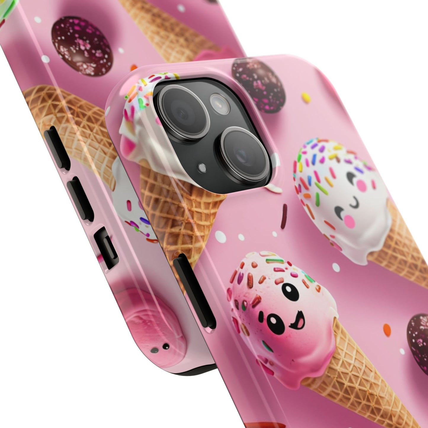 Tough Phone Cases Cute Ice Cream Design