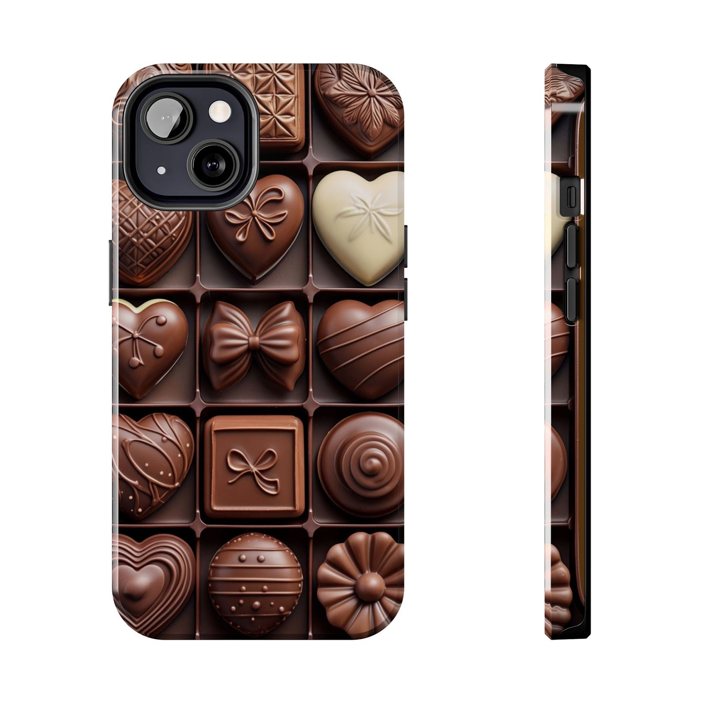 Chocolate Love Tough Phone Case - Perfect for Valentine's Day or Sweet Treat Lovers