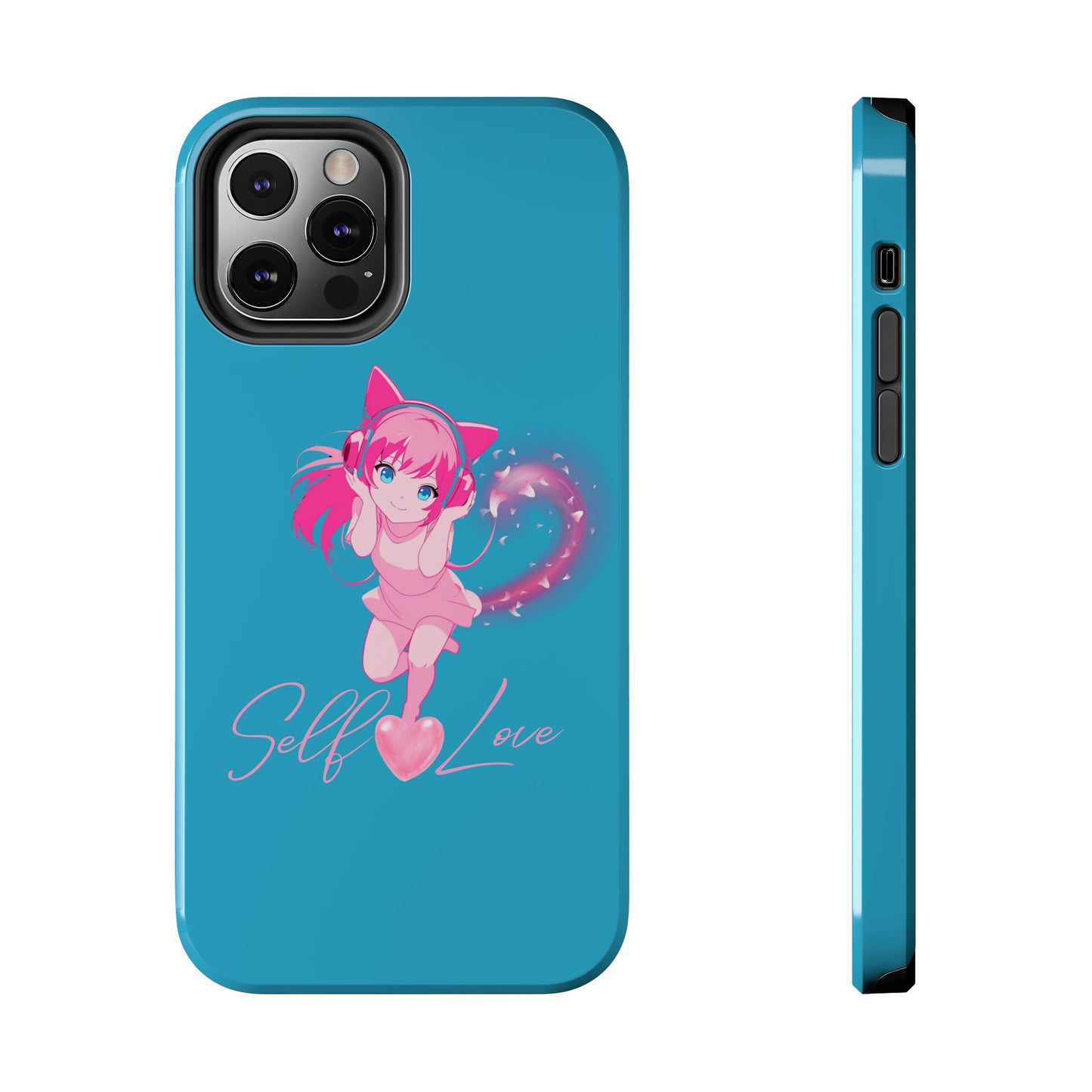 Self Love Tough Phone Case for Anime Lovers