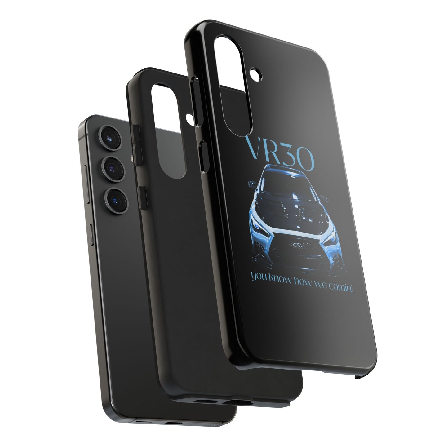 VR30 Sports Car Tough Phone Case - Stylish and Durable Protection for Car Enthusiasts