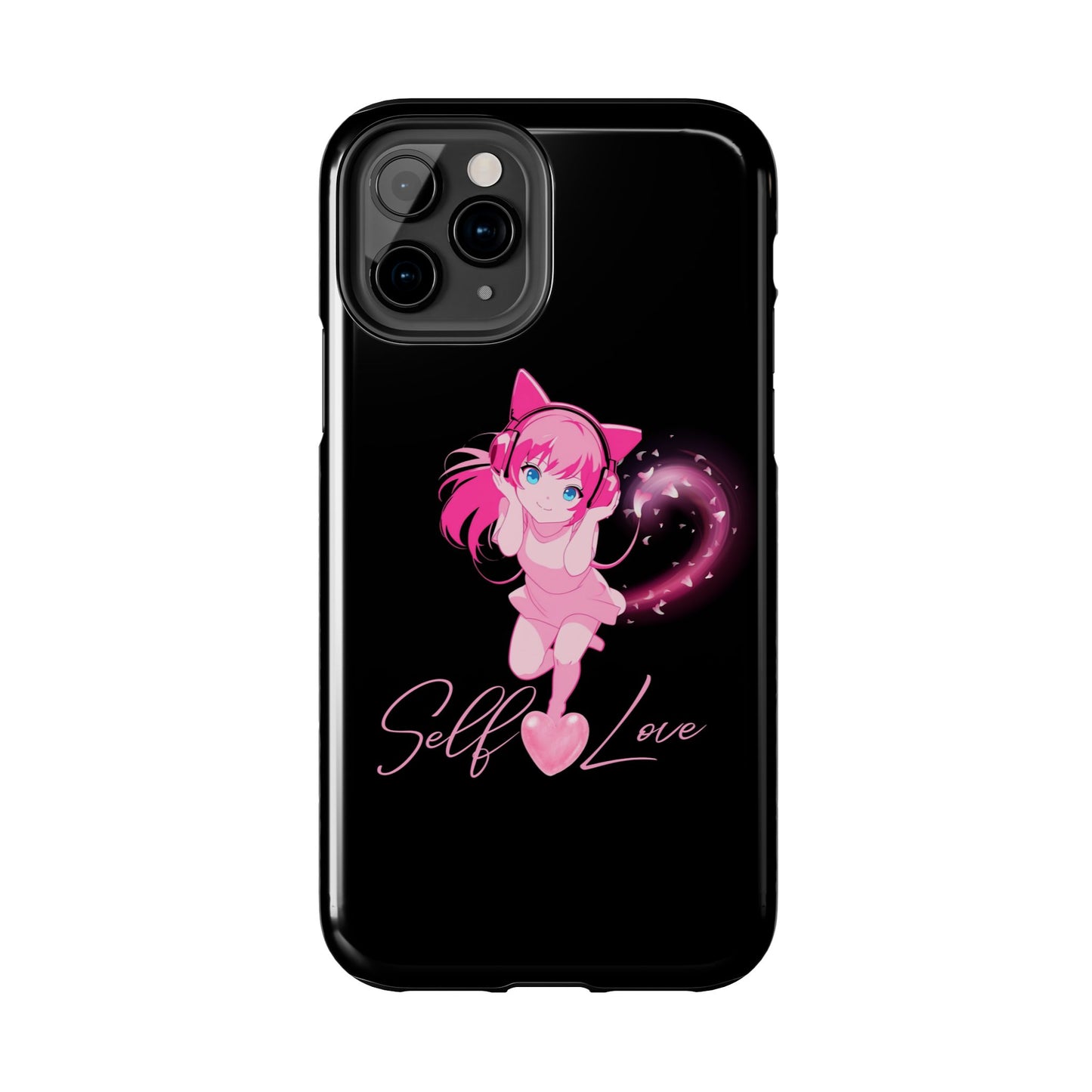 Self Love Tough Phone Case for Anime Lovers