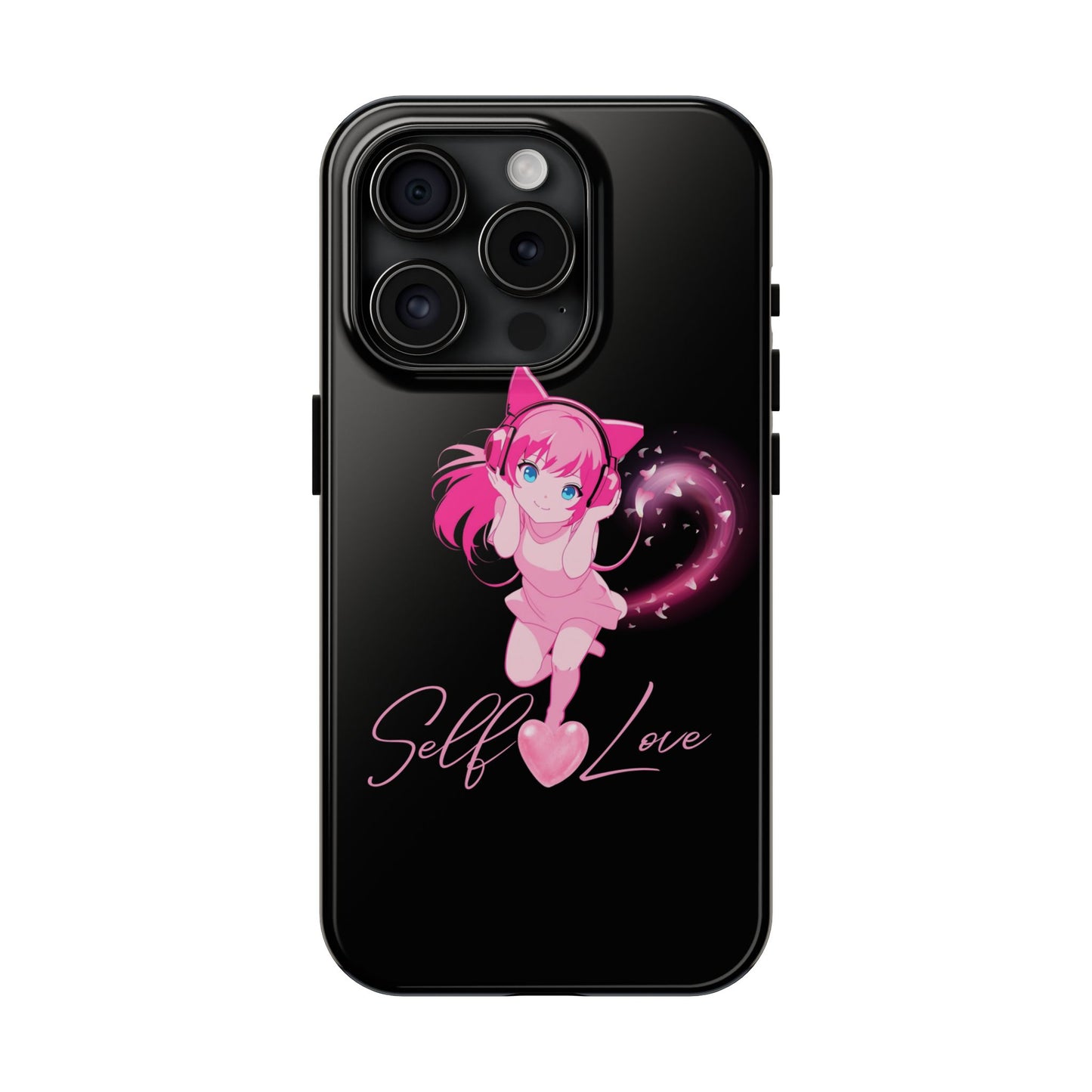 Self Love Tough Phone Case for Anime Lovers