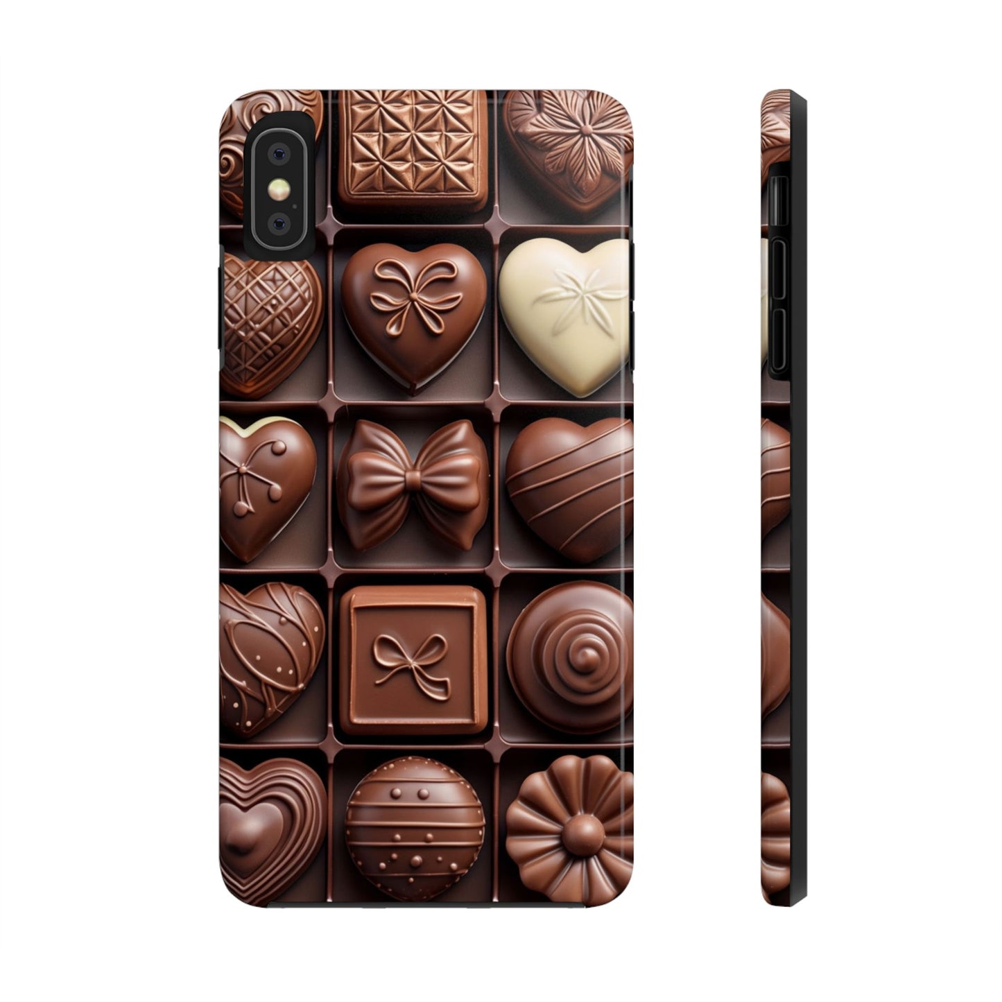 Chocolate Love Tough Phone Case - Perfect for Valentine's Day or Sweet Treat Lovers