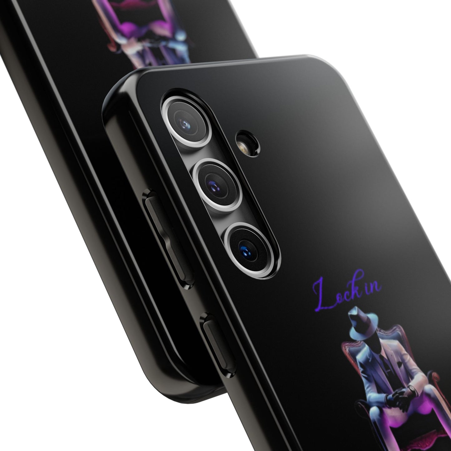 Phone case- Lock In, Stay DIsciplined Tough Phone Case - Durable Protection