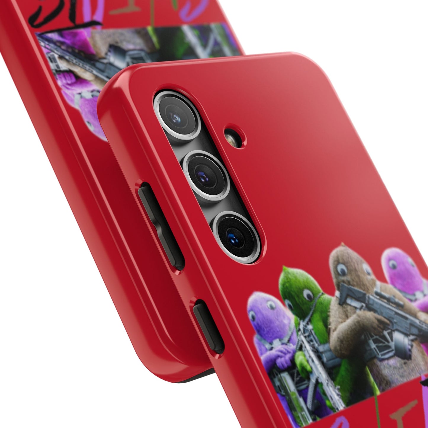 Cool Cartoon-Inspired Tough Phone Case - 'SWEATS'
