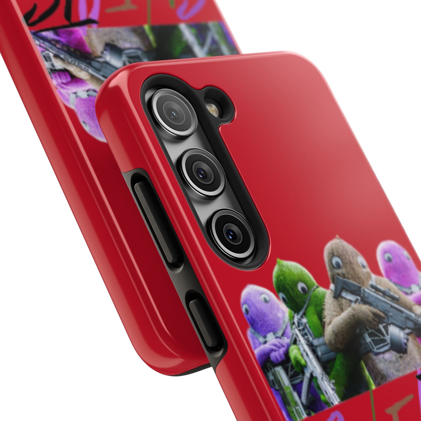 Cool Cartoon-Inspired Tough Phone Case - 'SWEATS'