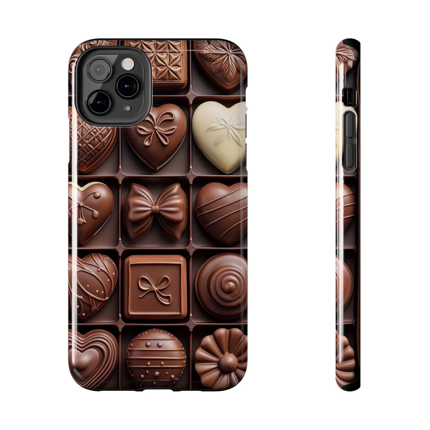 Chocolate Love Tough Phone Case - Perfect for Valentine's Day or Sweet Treat Lovers