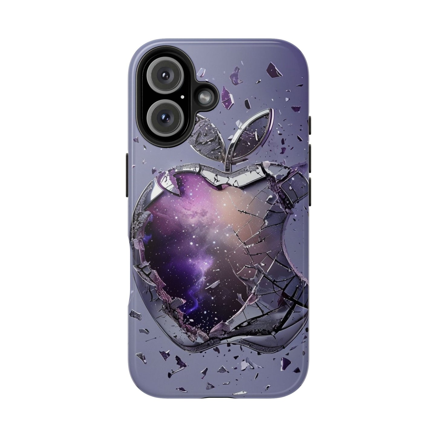 π Rustic Purple Apple Tough Phone Case β Durable Protection for iPhones