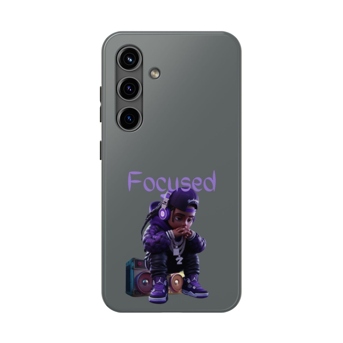 Phone Case- Focused Tough Case- Durable Protection
