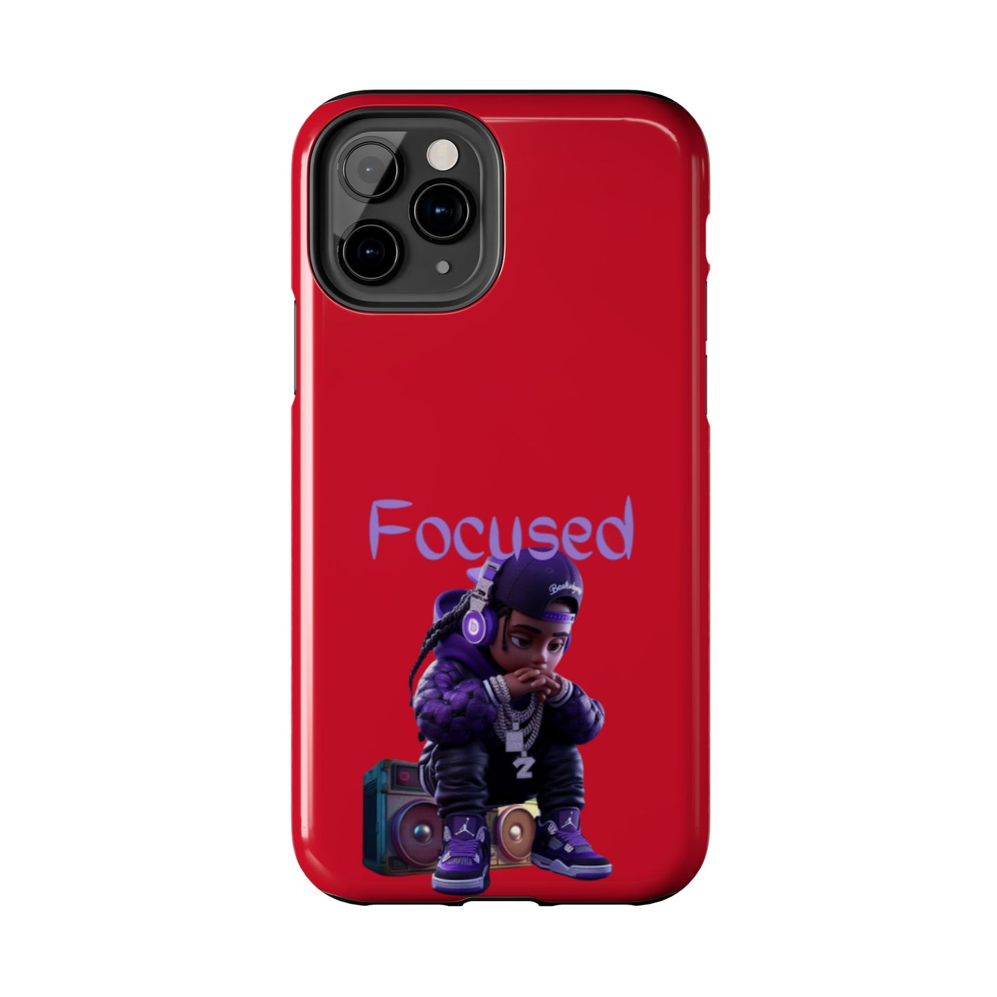 Phone Case- Focused Tough Case- Durable Protection