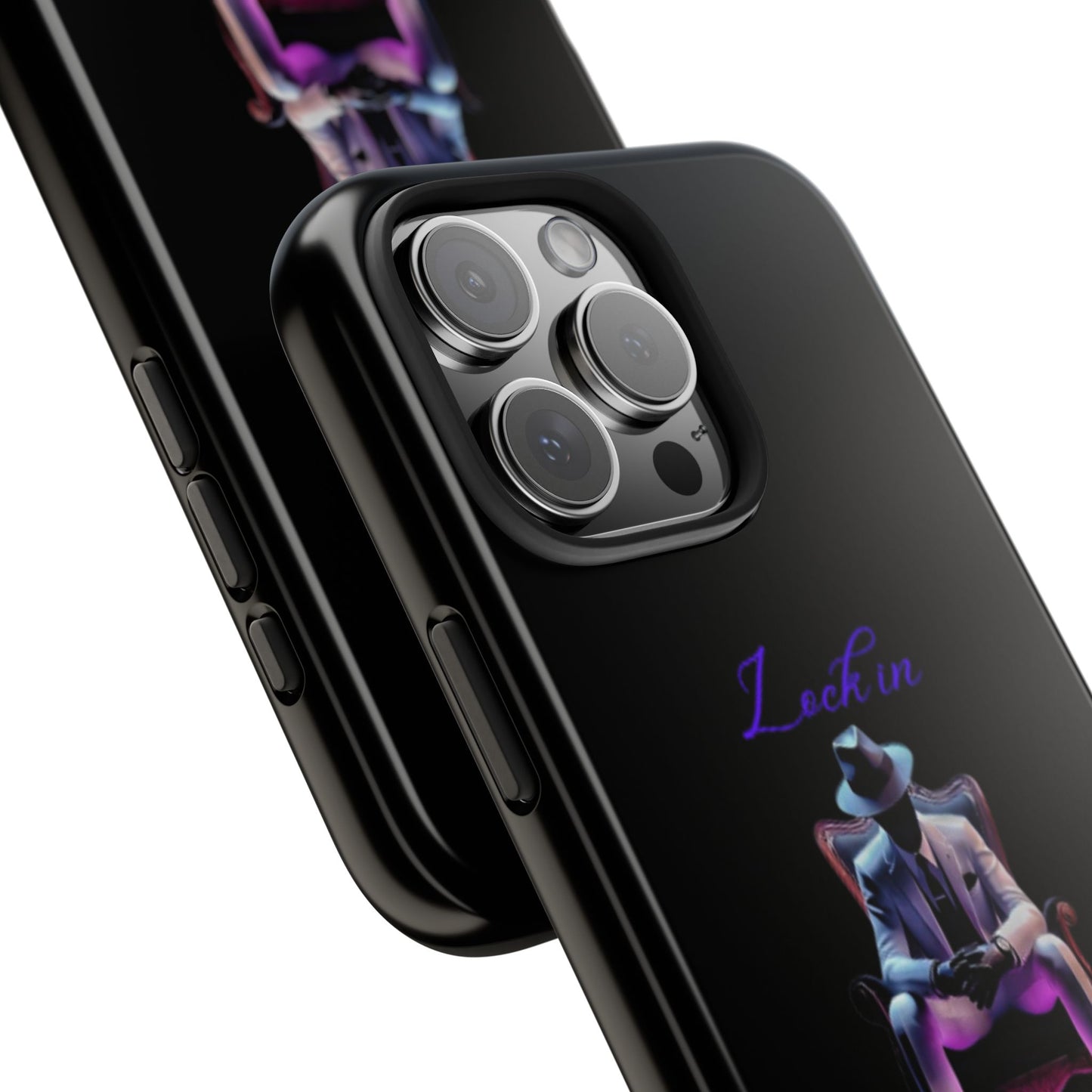 Phone case- Lock In, Stay DIsciplined Tough Phone Case - Durable Protection