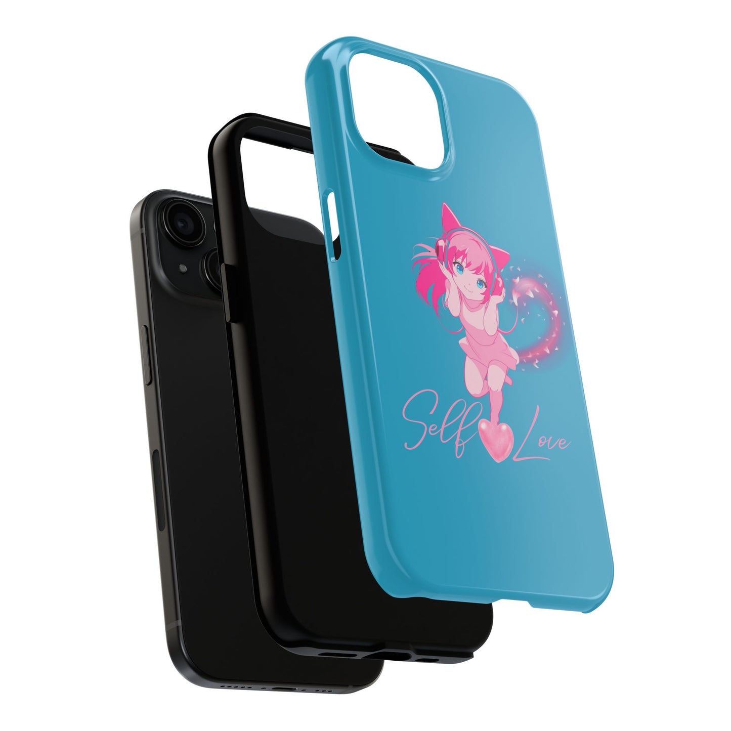 Self Love Tough Phone Case for Anime Lovers