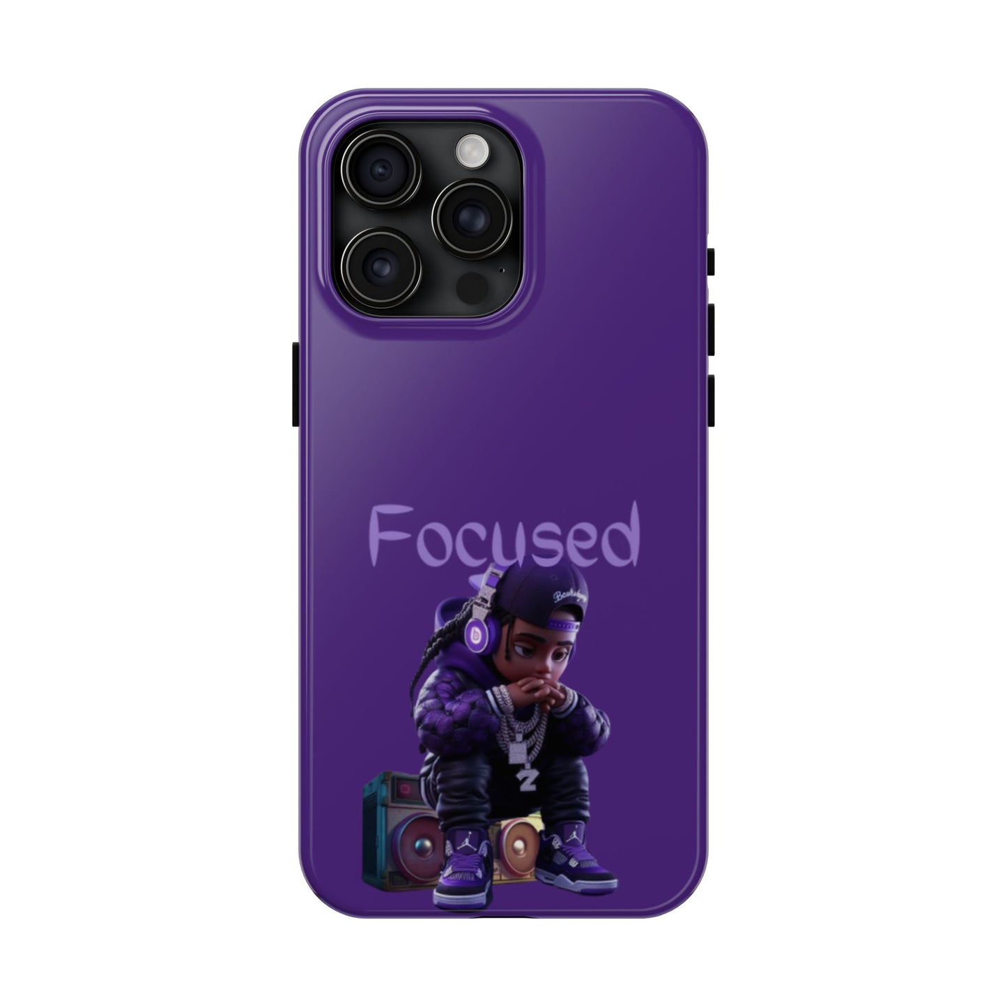 Phone Case- Focused Tough Case- Durable Protection