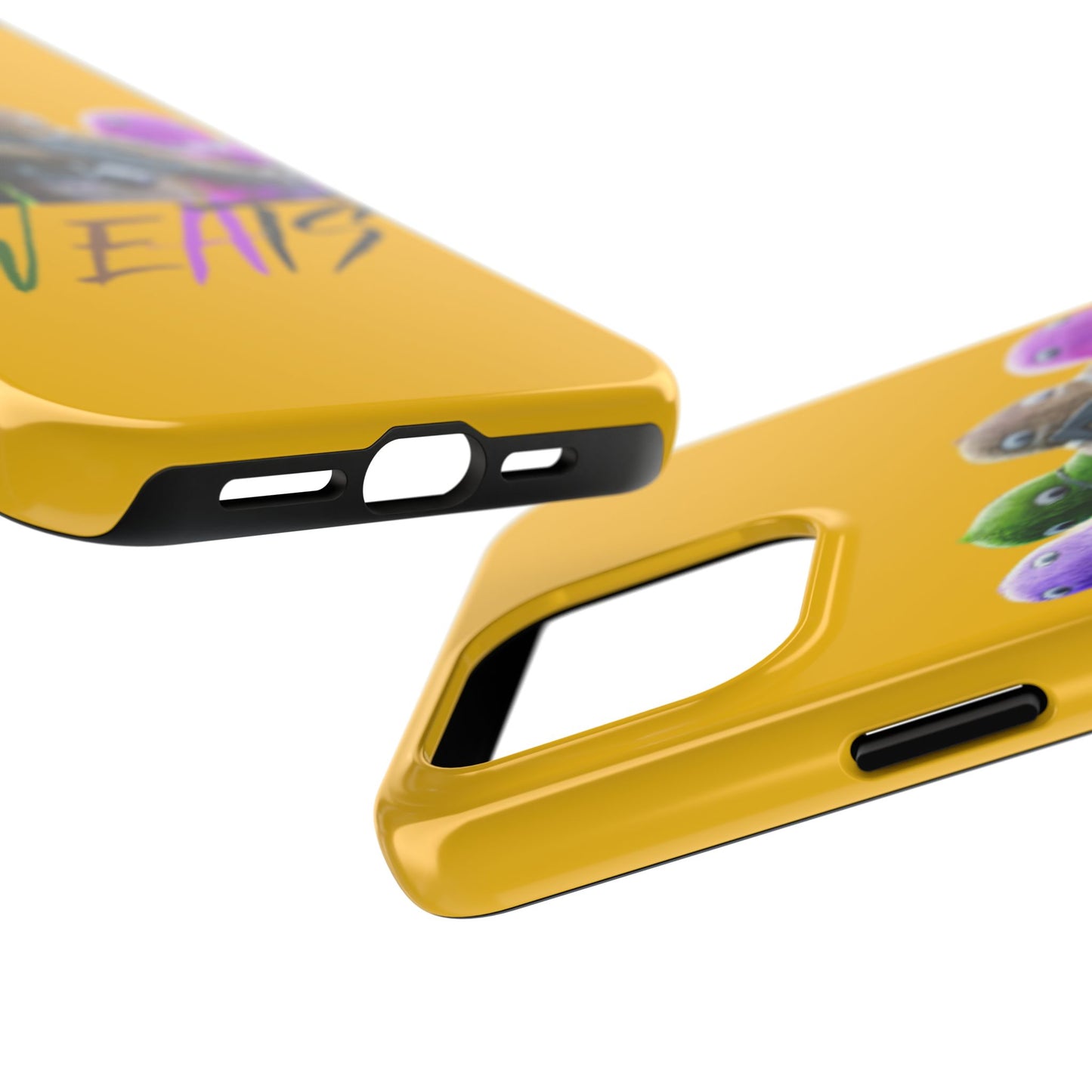 Cool Cartoon-Inspired Tough Phone Case - 'SWEATS'