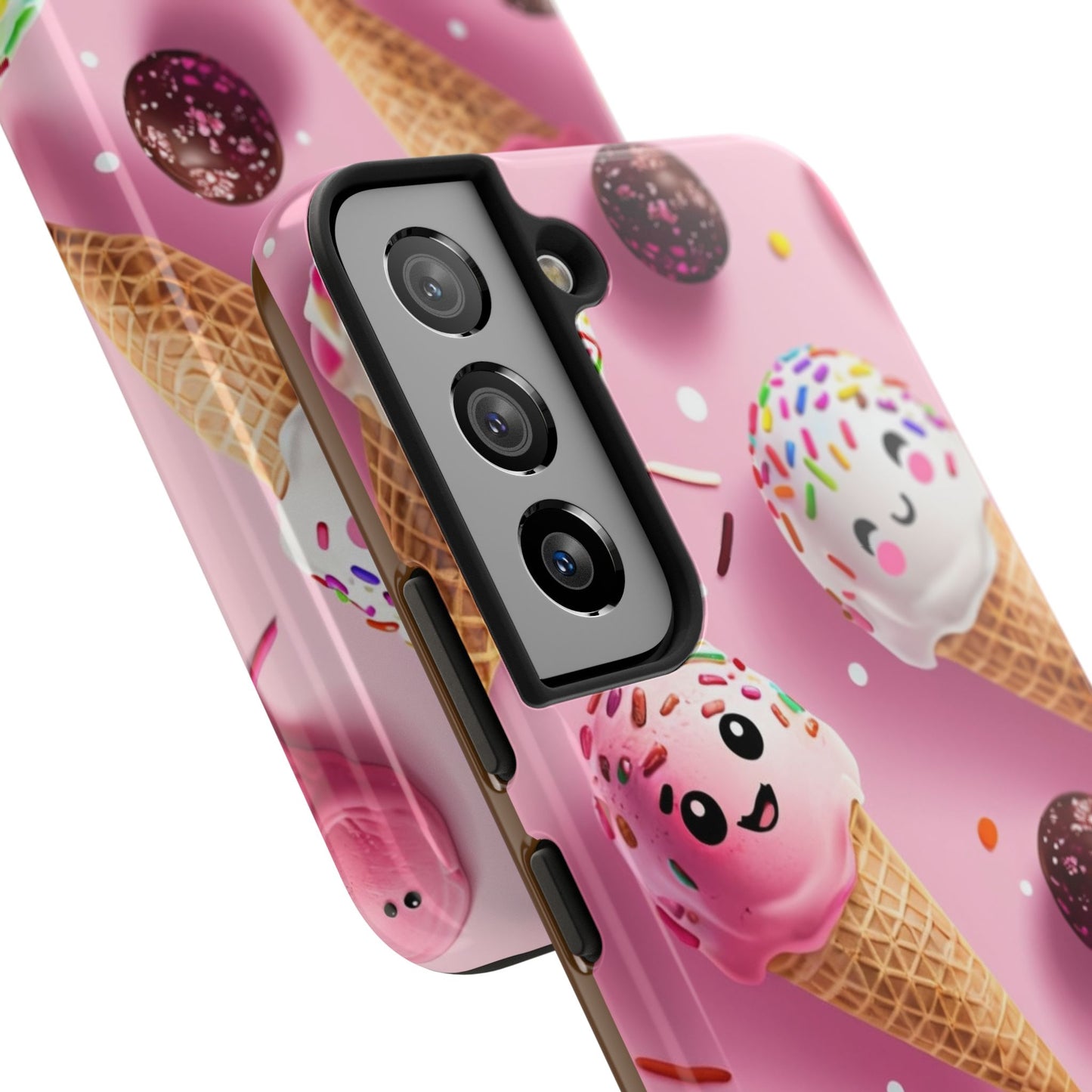 Tough Phone Cases Cute Ice Cream Design