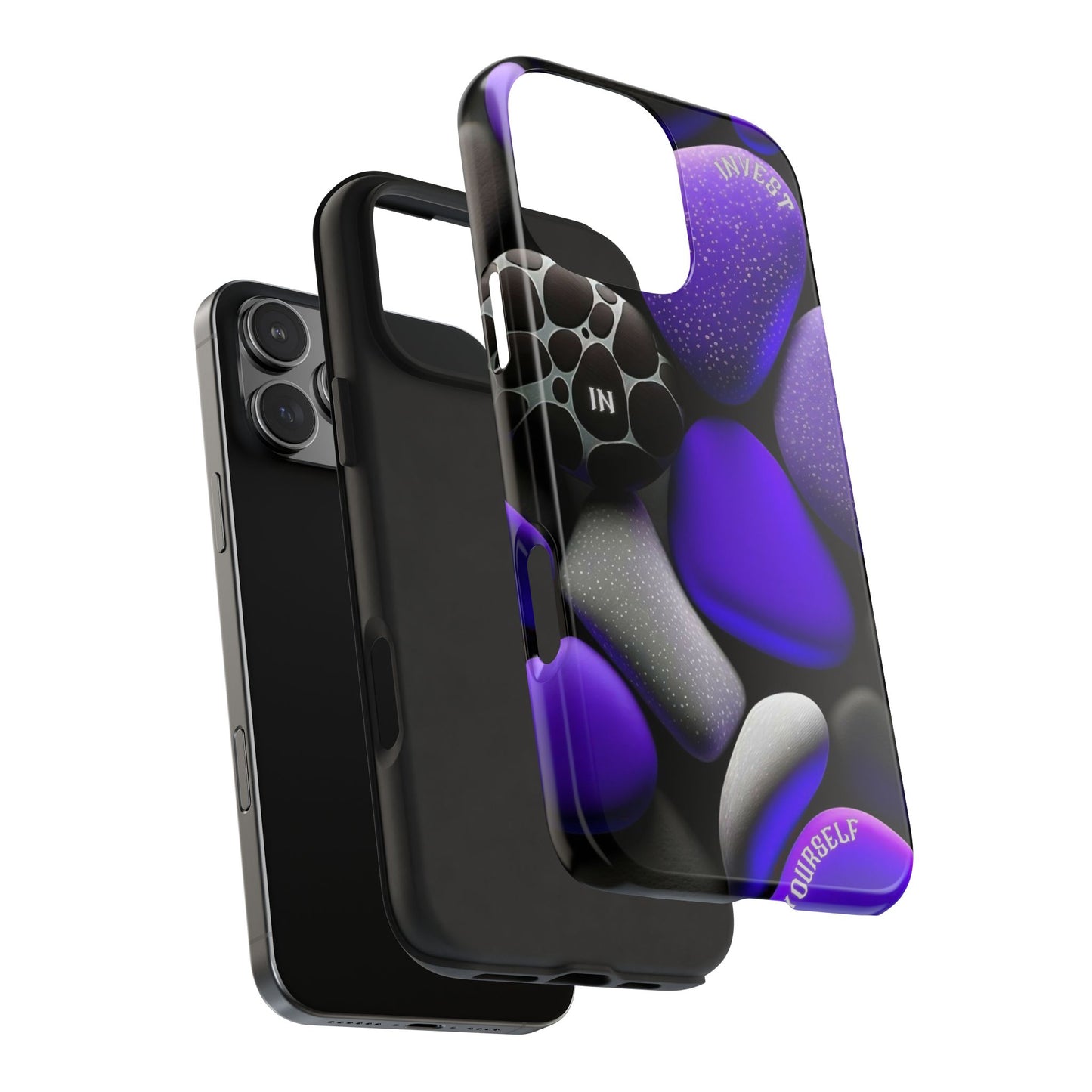 π‘ Invest in Yourself Motivational Tough Phone Case β Durable Shockproof Protection for iPhones & Androids π±β¨