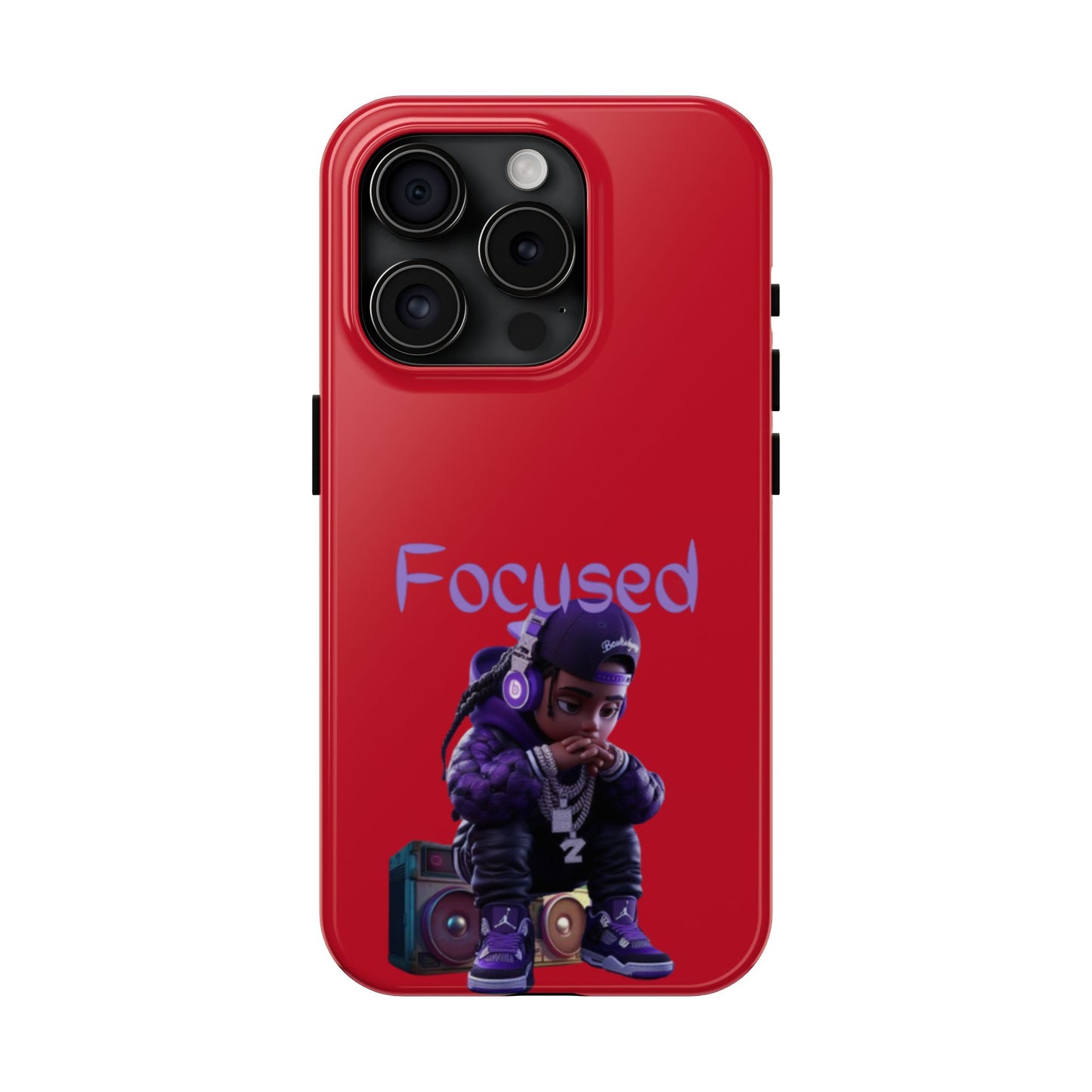 Phone Case- Focused Tough Case- Durable Protection