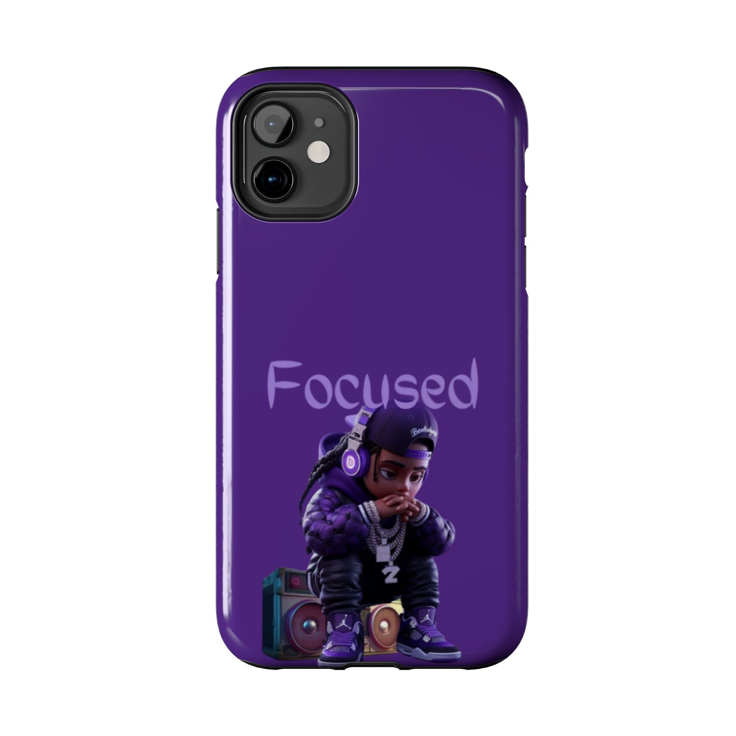Phone Case- Focused Tough Case- Durable Protection