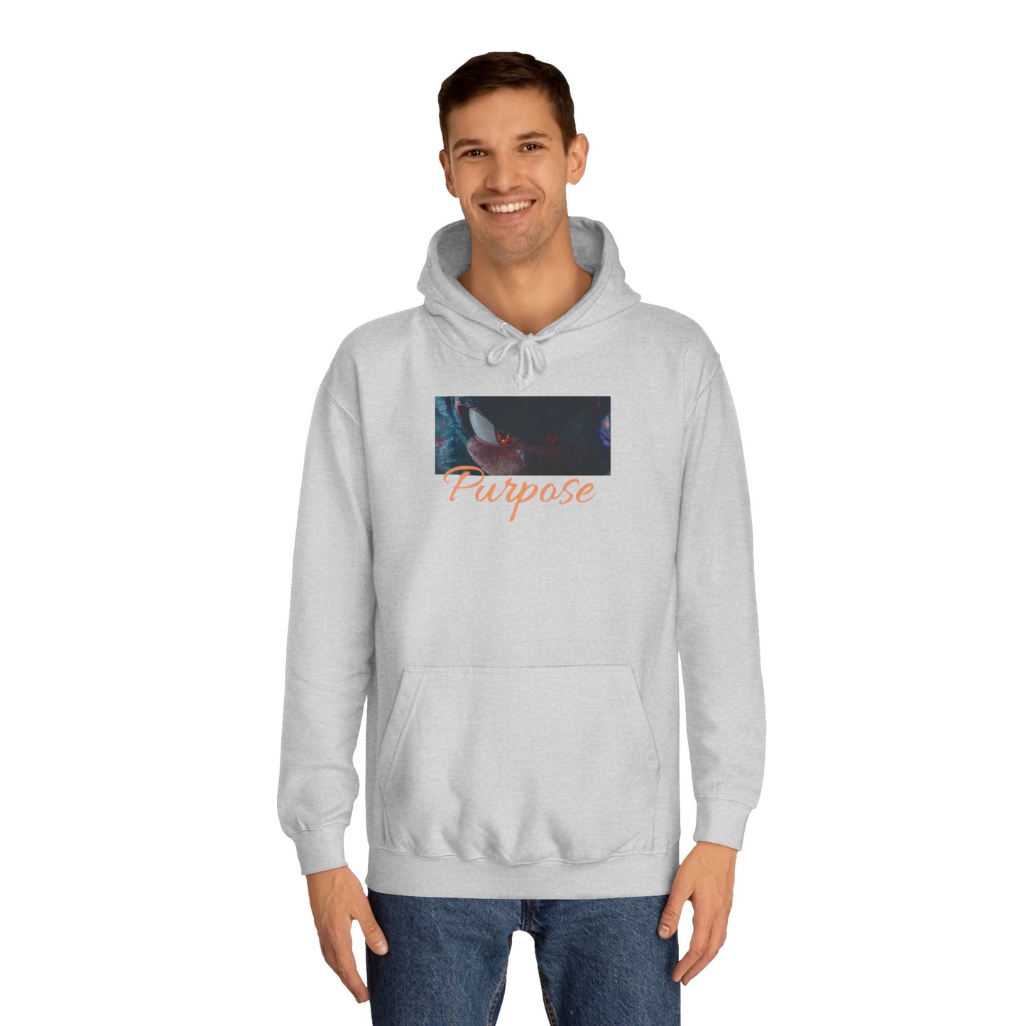 Electric Blue Motivational Graphic Sonic Hoodie for Men & Women – Inspiring Gamer