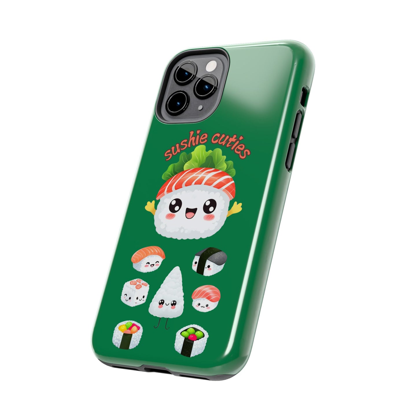 π£ Cute Sushi Buddies Tough Phone Case β Durable & Adorable for iPhone & Android!