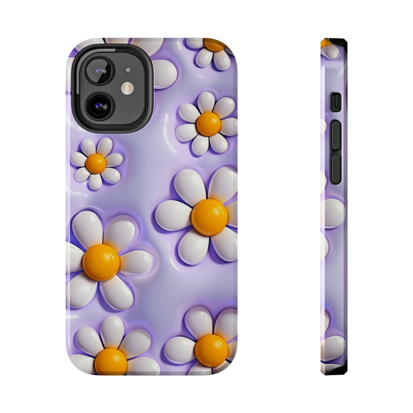 πΌ Floral Tough Phone Case β Vibrant Daisy Spring Design, for iPhones & Androids