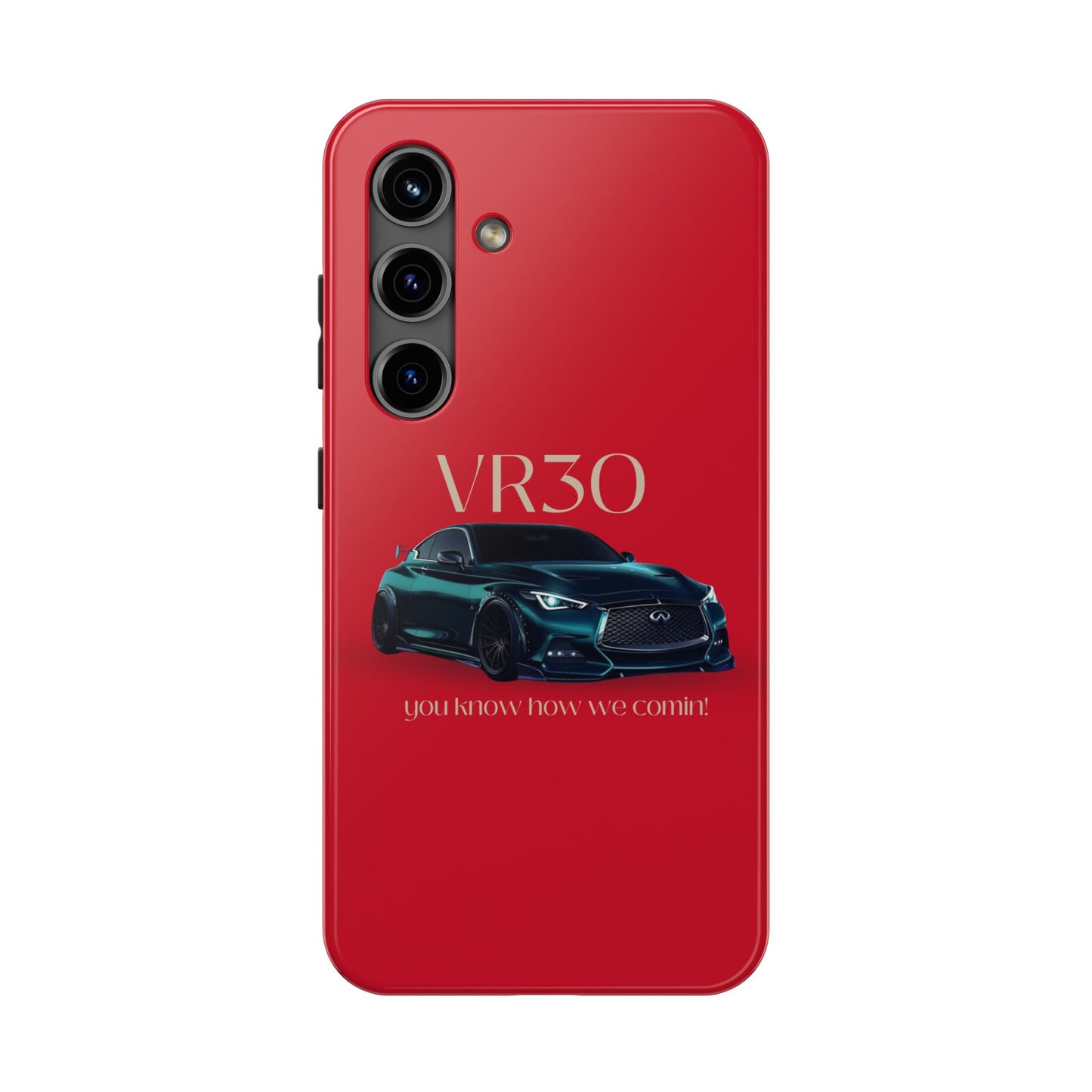 VR30 Sports Car Tough Phone Case - Stylish and Durable Protection for Car Enthusiasts