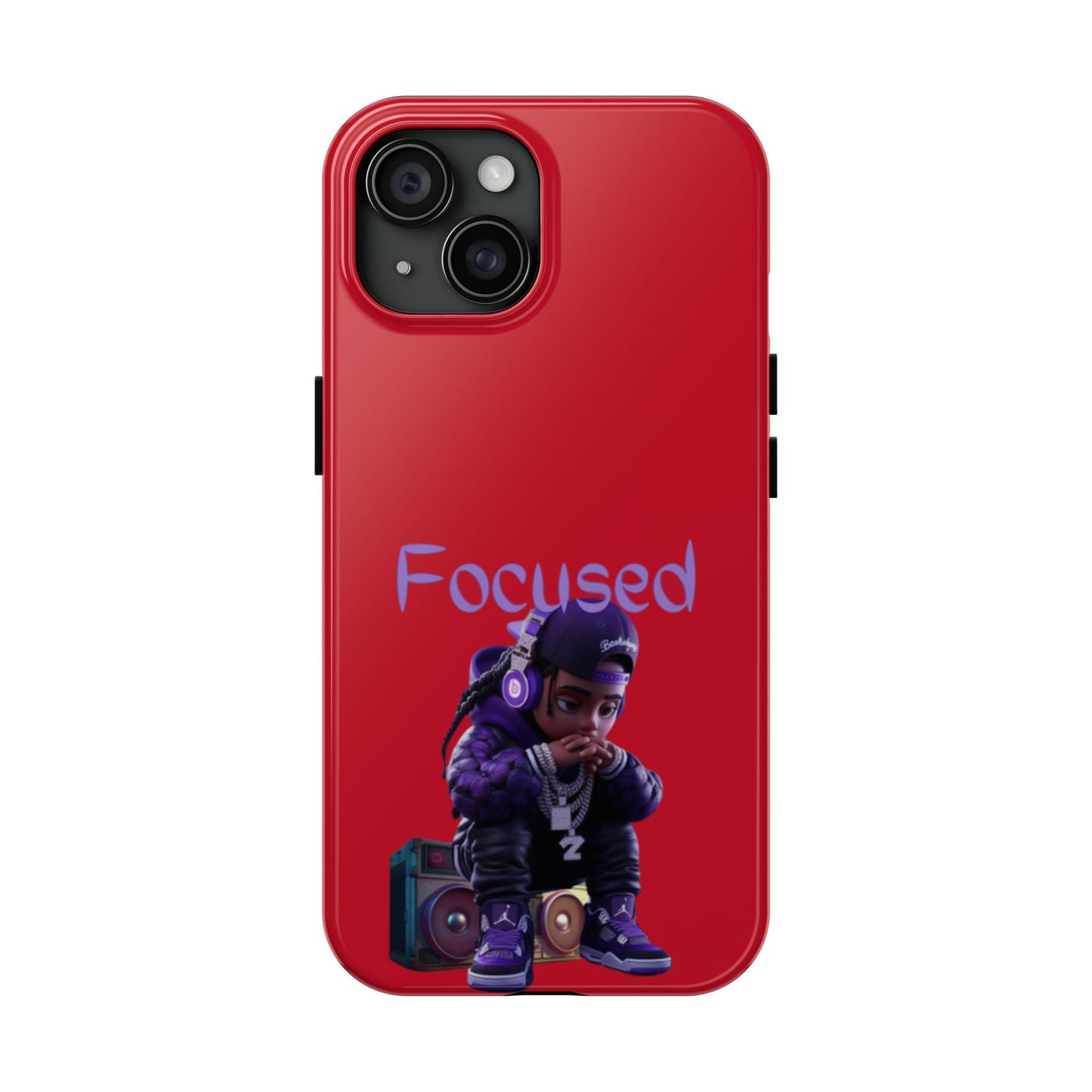 Phone Case- Focused Tough Case- Durable Protection