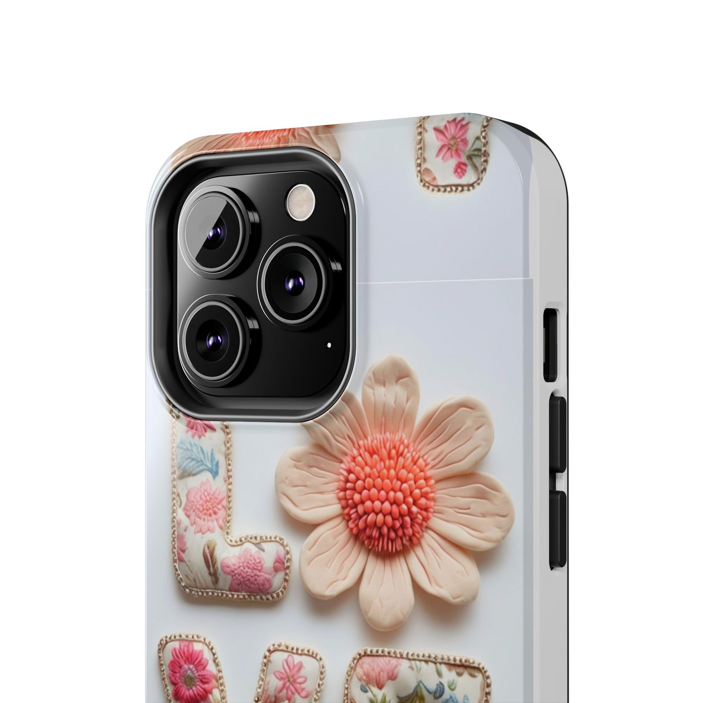 Floral 'Love Yourself' Tough Phone Case