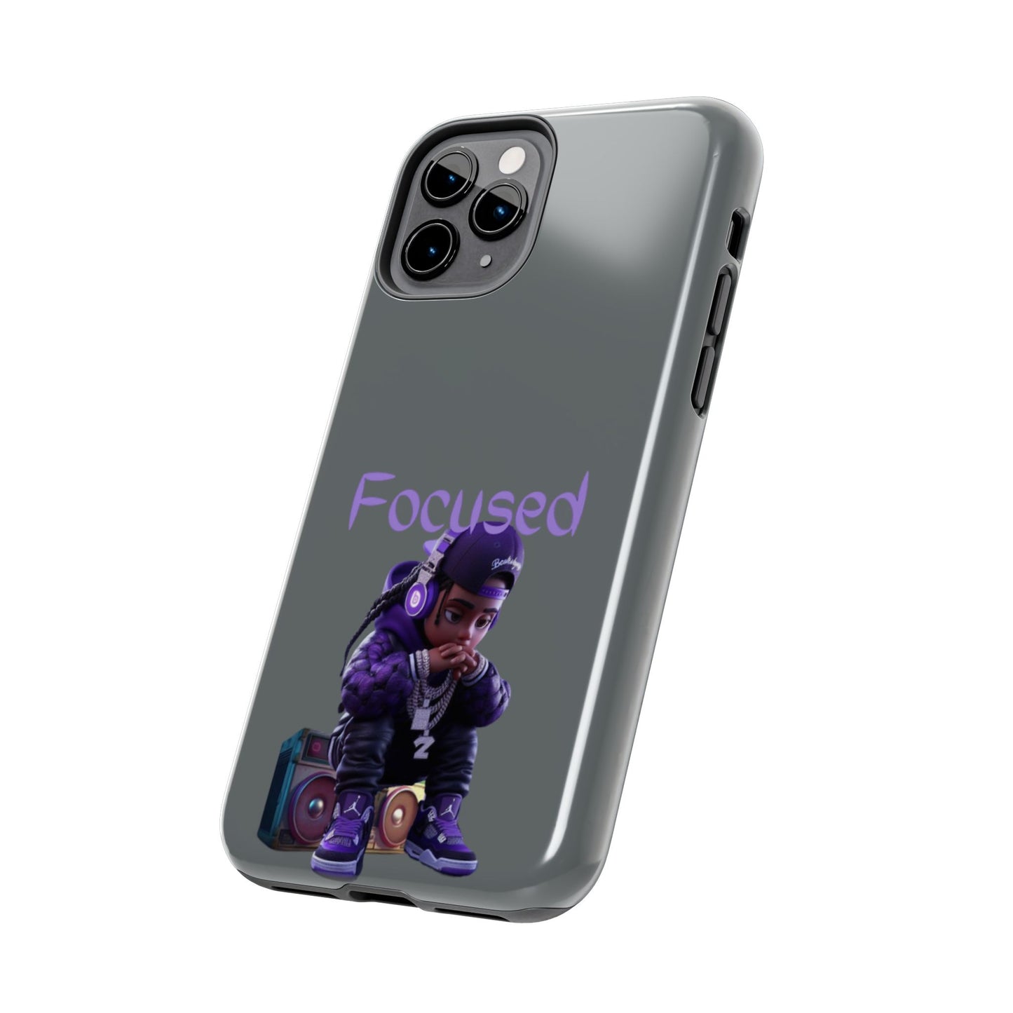 Phone Case- Focused Tough Case- Durable Protection